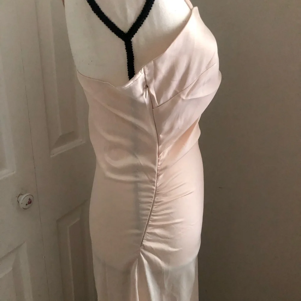 Nude Peach Evening Gown - Picture 6 of 12